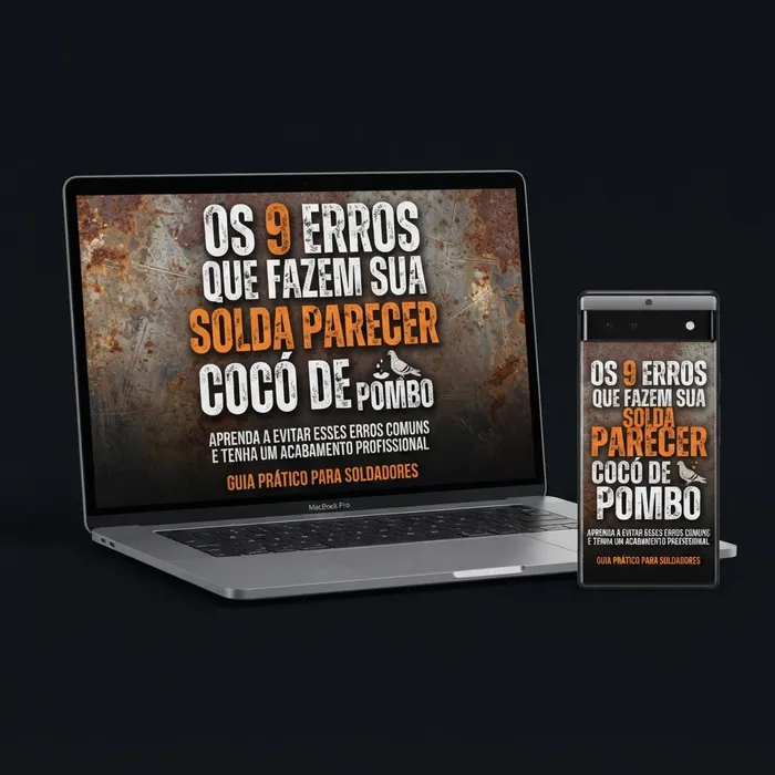 Prévia do bônus 01: Os 9 Erros Que Fazem Sua Solda Ficar Feia